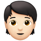 Person: helle Hautfarbe