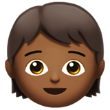 Kind: mitteldunkle Hautfarbe