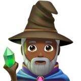 Magier: mitteldunkle Hautfarbe