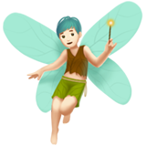 männliche Fee: helle Hautfarbe