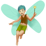 männliche Fee: mittelhelle Hautfarbe