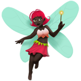 Fee: dunkle Hautfarbe