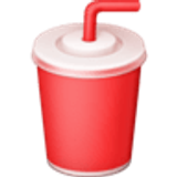 Becher mit Strohhalm - Facebook