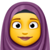 Frau mit Kopftuch - Facebook