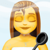 Frau in Dampfsauna - Facebook