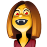 Weiblicher Vampir - Facebook