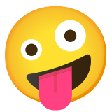 Irres Gesicht - Noto Color Emoji
