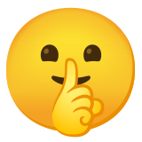 Ermahnendes Gesicht - Noto Color Emoji