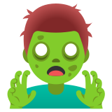 Männlicher Zombie - Noto Color Emoji