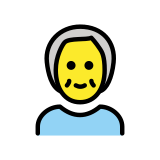 Ältere Person - OpenMoji