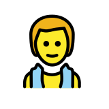 Mann in Dampfsauna - OpenMoji