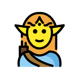 Elf - OpenMoji