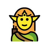 Elf(e) - OpenMoji