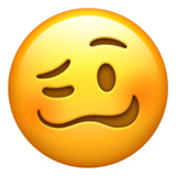 Verrücktes Gesicht Emoji