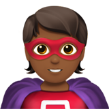 Superheld(in): mitteldunkle Hautfarbe