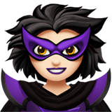 weiblicher Bösewicht: helle Hautfarbe