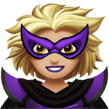 weiblicher Bösewicht: mittelhelle Hautfarbe