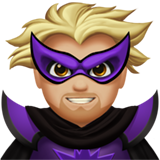 männlicher Bösewicht: mittelhelle Hautfarbe