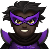 männlicher Bösewicht: dunkle Hautfarbe