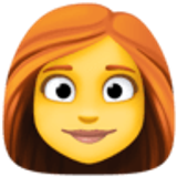 Frau: rotes Haar - Facebook