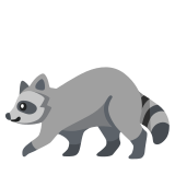 Waschbär - Noto Color Emoji