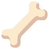 Knochen - Noto Color Emoji