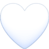 Weißes Herz - Facebook