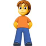 Stehende Person - Facebook