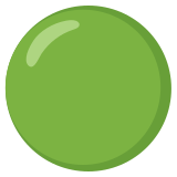 Grüner Punkt - Noto Color Emoji