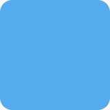 Blaues Quadrat - Twitter / X