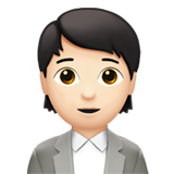 Büroangestellte(r): helle Hautfarbe