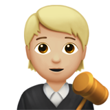 Richter(in): mittelhelle Hautfarbe