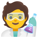 Wissenschaftler(in) - Noto Color Emoji