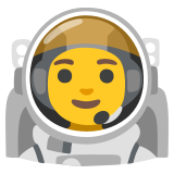 Astronaut(in) - Noto Color Emoji
