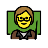 Lehrer(in) - OpenMoji