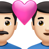 Liebespaar: Mann, Mann und helle Hautfarbe