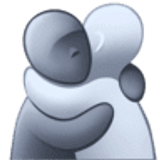 Sich umarmende Personen - Facebook