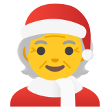 Weihnachtsperson - Noto Color Emoji