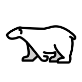 Eisbär - OpenMoji