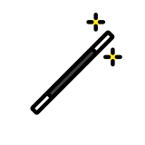 Zauberstab - OpenMoji