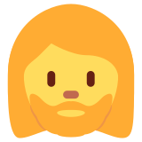 Frau: Bart - Twitter / X