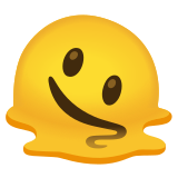 Schmelzendes Gesicht - Noto Color Emoji