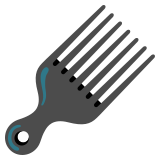 Haarkamm - Noto Color Emoji