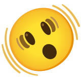 Zitterndes Doppelgesicht - Noto Color Emoji