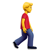 Fußgänger: nach rechts