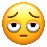 Emoji mit Tränensäcken U+1FAE9