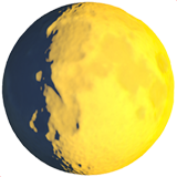 Zunehmender Mond Emoji