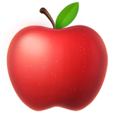 Roter Apfel Emoji