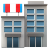 Gebäude Plakat Emoji