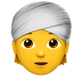 Person mit Turban